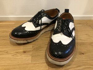 Trickers トリッカーズ　短靴　ウイングチップ　コンビ　レザーシューズ