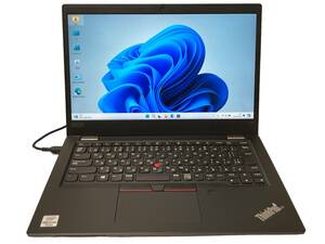 Lenovo ThinkPad L13／Corei5-10310U（第10世代）／16GB／SSD 256GB／13.3型 FHD(1920×1080) ノングレア ／Windows11 Pro／送料無料