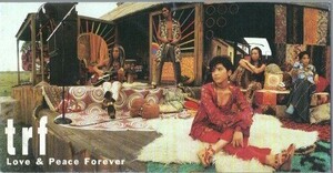 ◆8cmCDS◆TRF/Love & Peace Forever/'96年第1弾シングル