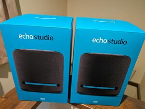 Amazon Echo Studio スマートスピーカー Dolby Atmos & Alexa 　2個セット