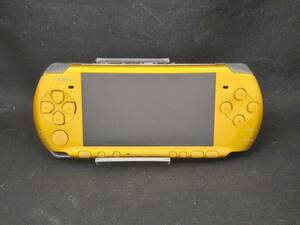 SONY PlayStation Portble 本体 PSP-3000 イエロー 未検品 バッテリー無し