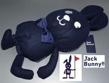 新品 ジャックバニー 460CC対応 ぬいぐるみヘッドカバー 1番ドライバー用・うさぎ型 JACK BUNNY by PEARLY GATES_画像1