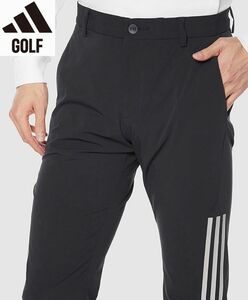 新品 85 アディダス ゴルフ adidas EX ストレッチ GOLF EX STRETCH ACTIVE サイドシームレス パンツ　黒　ブラック