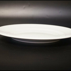 1422-ピリヴィッツ◆プレート 6枚 24cm 白磁 ホワイト ディナープレート 食器 PILLIVUYTの画像3