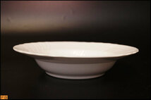 1403-リチャードジノリ◆ベッキオホワイト スーププレート 4枚 20cm 食器 Richard Ginori_画像2