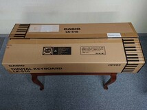 【未使用】CASIOカシオデジタルキーボードLK-516電子ピアノ 光ナビゲーション キーボード 2019年購入 保管品_画像1