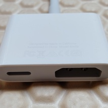 アップル Apple ライトニング デジタル AV アダプタ Lightning Digital AV Adapter MD826AM/A HDMI 変換 映像機器 映像用 ケーブル_画像4