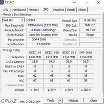 DDR4 16GB(8*2) PC4-2666_画像4