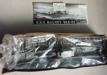 1/350（1/400　？　）　モノグラム　USS　HAＬSEY　DLG-23_画像2