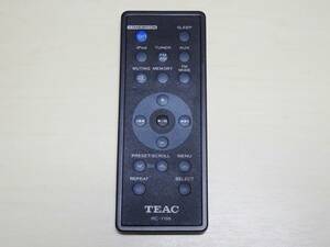 ☆TEAC ティアック サウンドシステム SR-L70i用 純正 リモコン RC-1198 送料185円☆