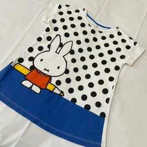 miffy UNIQLO Tシャツ 110cm ホワイト　ブルー　ブラック