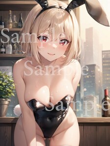 ATS017-18 ポスター A4 リコリス・リコイル 錦木千束 匿名配送 送料無料 アート イラスト かわいい 巨乳 爆乳 グラビア 綺麗 高品質 同人