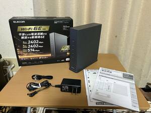 エレコム WiFi ルーター Wi-Fi6E　WRC-XE5400GS-G