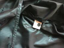コシノヒロコ　 HIROKO KOSHINO 9 ダークブルーグリーン　刺繍　ジャケットスーツ　セットアップ　ロングスカート　上品_画像10