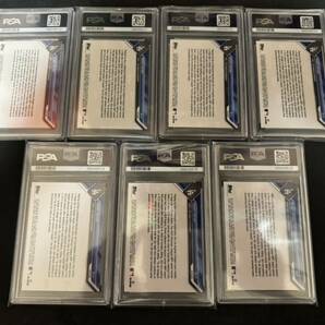 大谷翔平 ドジャース入団会 PSA10 7連番 TOPPS Now 1円スタート (1枚だけPSA9)の画像2