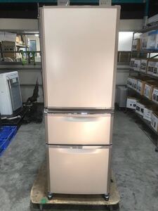 491S【中古】三菱電機 ノンフロン冷凍冷蔵庫 2018年製 MR-C34C-P