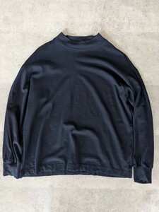 美品 ヴィンテージ COMME des GARCONS HOMME タートルネック ニット ウール ネイビー 紺 90s アーカイブ セーター コムデギャルソン オム