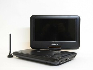 w10.動作確認済み 美品 DV-PT930 Wizz 9インチポータブルDVDプレーヤー テレビ