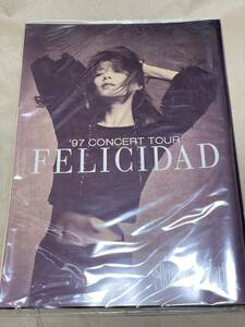 中森明菜 AkinaNakamori CONCERT TOUR 1997 FELICIDAD パンフレット 中古