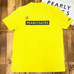 パーリーゲイツ　ハイネック　7 モックシャツ　メンズ　半袖　シャツ　ストレッチ　モックネック　PEARLYGATES 正規品　本物