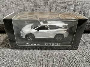 レクサス(Lexus) RX 200t F SPORT ホワイトノーヴァ ガラスフレーク ミニカー(1/43) 京商(Kyosho)