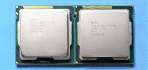 INTEL CPU　 　2個まとめて Core i5-2400　 　3.10GHz～3.40GHz　　4C/4T　　SR00Q 　　FCLGA1155　　中古動作確認済み