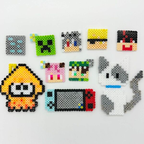 アイロンビーズ ビーズアート マイクラ スプラトゥーン Switch マインクラフト 手作り