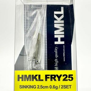 ハンクル フライ 25 HMKL FRY 2.5cm ワカサギ マイクロ ルアー ジャッカル JACKAL 送料込