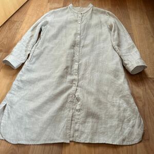 Fog linen workワンピース 麻 