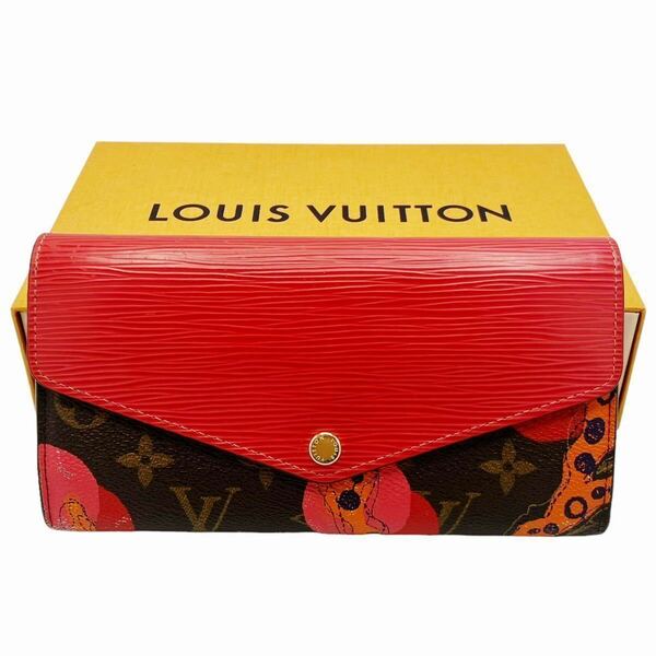 【良品】ルイヴィトン LOUIS VUITTON M60938 モノグラム ラマージュ エピ ポルトフォイユサラ 長財布