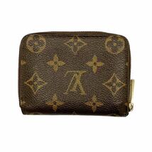 【美品】ルイヴィトン LOUIS VUITTON M60067 モノグラム ジッピーコインパース コインケース 小銭入れ ブラウン_画像3