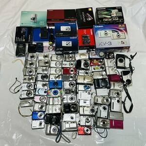 ジャンク コンパクトデジタルカメラ 　まとめ　動作未確認や不具合品など　78台まとめ