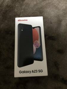 一円スタート☆☆ ★★ docomoドコモ Galaxy A23 5G SC-56C ブラック★★新品未使用★★