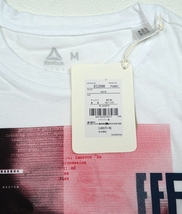 ★【Reebok リーボック】半袖Tシャツ EC2068 WHITE Mサイズ_画像3