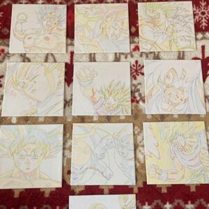 【激レア】ドラゴンボール 原画アートボード　全10種類セット完全コンプリート　鳥山明