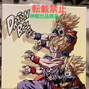 【激レア】ドラゴンボールZ 悟空＆悟飯＆悟天　親子三代かめはめ波　アートボード　鳥山明