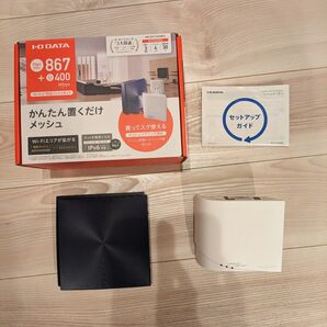 360コネクト搭載867Mbps(規格値)対応メッシュWi-Fiセット WN-DX1167GREX