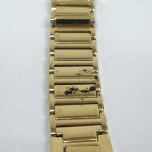 １円★中古 稼働品【klaeuse】クロイゼ K24 5Pダイヤ インゴット クォーツ 腕時計の画像5