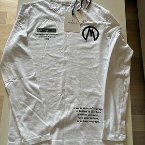 新品同様　MONCLER モンクレール　ロンT 長袖Tシャツ