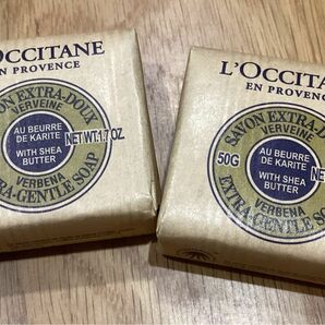 ロクシタン シアソープ ヴァーベナ　石鹸　50g×2 LOCCITANE 化粧石けん　ソープ