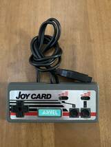 JOY CARD ジョイカード ARVEL MSX コントローラー★未チェックジャンク_画像1