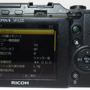 RICOH リコー デジタルカメラ GXR ボディ 本体 純正バッテリー付き 中古の画像2