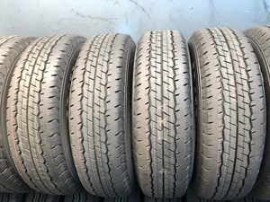 新車外し 195/80R15 LT 107/105L DUNLOP SP175nダンロップ 4本 HIACE 200ハイエース NV350キャラバン デリカ BONGOボンゴ 2021年製送料無料