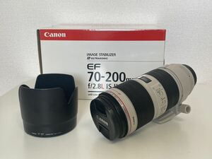 【動作確認済】Canon キヤノン EF70-200mm F2.8L IS II USM【実用中古】