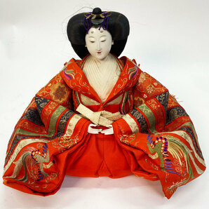 京都 丸平 大木平蔵 雛人形 日本人形 年代物 伝統工芸品 アンティーク 現状品 中古品 nn0101の画像7