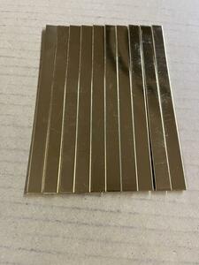  brass board thickness t1.5×10×140=10 sheets B