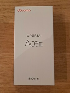 新品未使用　SONY Xperia Ace Ⅲ SO-53C グレー simフリー docomo 　スマホ　本体