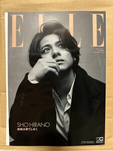 ELLE JAPON エルジャポン2023年11月号増刊 特別版 表紙 平野紫耀
