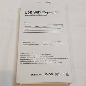 送料無料 未使用品 USB電源 ワイヤレス WiFiリピーター 中継器 増幅器 2.4g 300Mbps 無線LAN 子機 USB3.0 WIFIアダプターの画像7