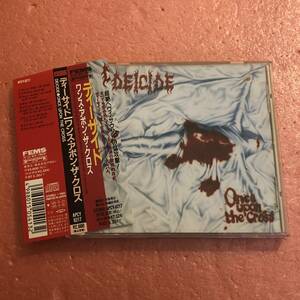 CD 国内盤 帯付 ディーサイド ワンス アポン ザ クロス Deicide Once Upon The Cross